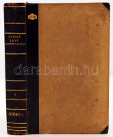 Unsere Zeit - Jahrbuch zum Conversations-Lexikon. Dritter Band. 30045/3. Lepzig, 1859, F. A. Broadhaus. 'Ezt a könyvet gr. Zichy Jenő ajándékozta a Fővárosi könytárnak' bejegyzéssel. Kiadói Félbőr kötésben. Gerinc kissé kopott, jó