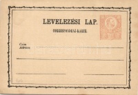 1871 Használatlan előnyomott díjjegyes levelezőlap