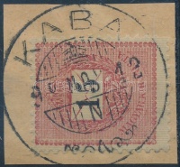 1888 15kr 'KABA'