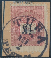 1889 15kr 'TURA / PEST M'