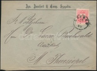 1880 Távolsági levél 'SZEGED' - Szabadka