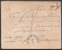 1885 Pénzeslevél 'PÉCS' - Budapest