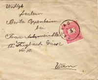 1893 Tollaslabdázó kislányt ábrázoló díszes boríték feketeszámú 5kr bérmentesítéssel 'PADRAG'