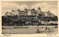 Budapest I. Királyi vár, gőzhajók (EB)