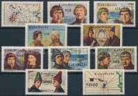 1952 Portugál felfedezők sor Mi 280-289